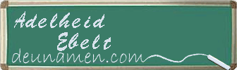 Adelheid Ebelt Visitenkarte